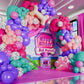 ALL-IN-1 Paw Balloon Garland Arch Kit with BONUS Bone & Paw Print Balloons - Pink Paw Balloons Girl for Paw Birthday Decorations Girl - Paw Party