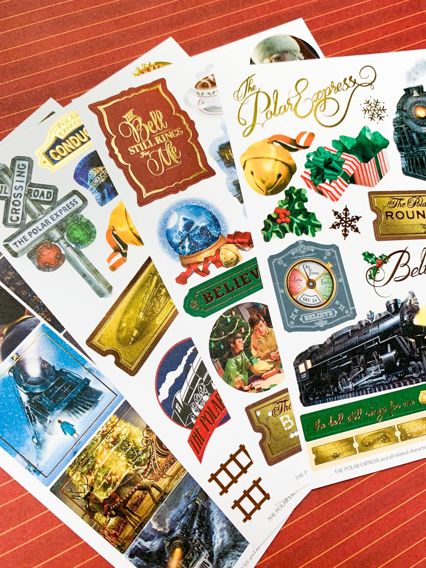Paper House Productions Polar Express Sticker Multipack (Pack of 3)