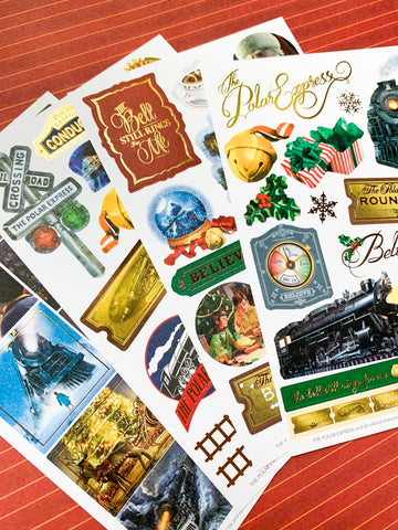 Paper House Productions Polar Express Sticker Multipack (Pack of 3)