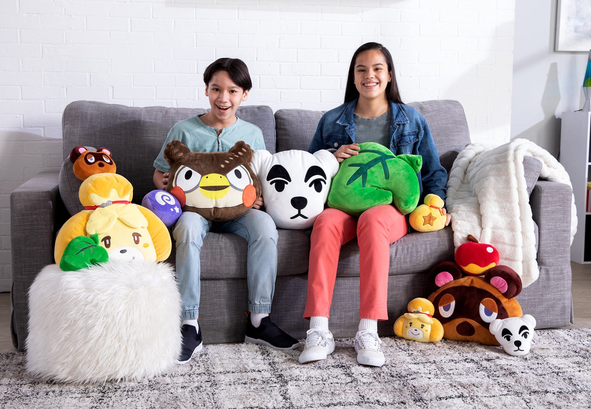 Club Mocchi Mocchi- Animal Crossing Plush - Blathers Plushie - Squishy Collectible Plushies - 15 Inch