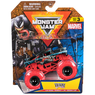 Monster Jam Marvel Venom 1:64 Scale Die-Cast Collector Truck