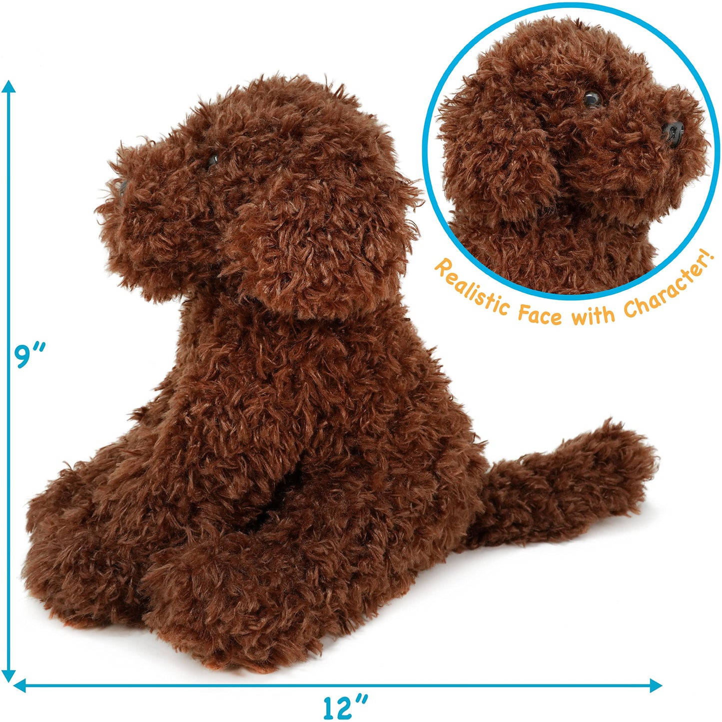 TigerHart Laurel The Labradoodle - 12 Inch Stuffed Animal Plush