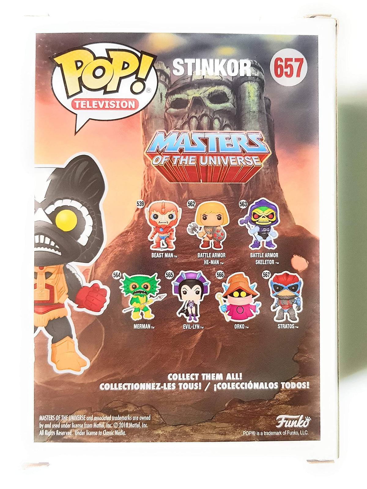 Funko POP! Masters of the Universe: Stinkor Scented #657 (2018 Summer Convention Exclusive)