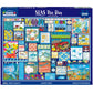 White Mountain 1000 Piece Jigsaw Puzzle Beach Life Collage, Seas the Day