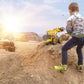 Top Race TR-113 5 Channel Full Functional Remote Control Tractor Toy Front Loader - 14 x 6 x 8 inch Electric RC Remote Control Construction Toy