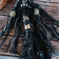 Nosadi Voodoo Doll Real Handmade Creepy Dolls Set Horror Voodoo Supplies Skull Witches Poppet for Halloween Birthday Christmas Party Gift Decoration