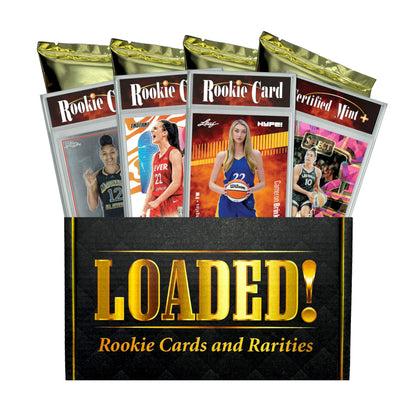 LOADED! Womens Basketball Collector's Box: 4 Certified Mint+ Rookie Cards & Rarities - Caitlin Clark, Angel Reese, A'ja Wilson, Sabrina Ionescu