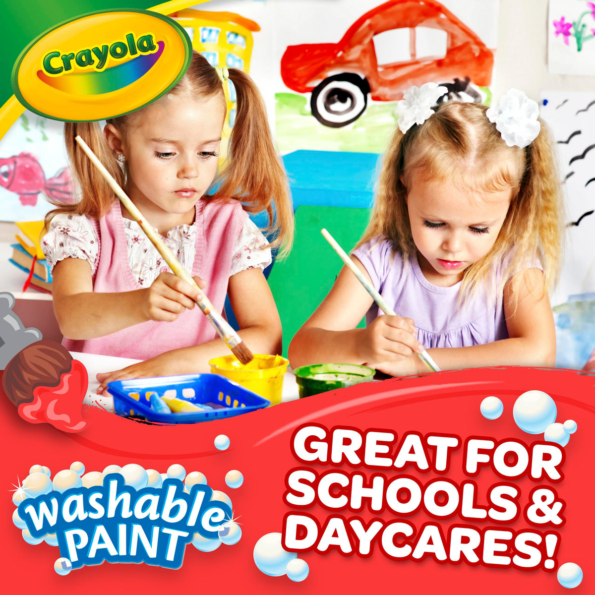 Washable Paint Gallon Black