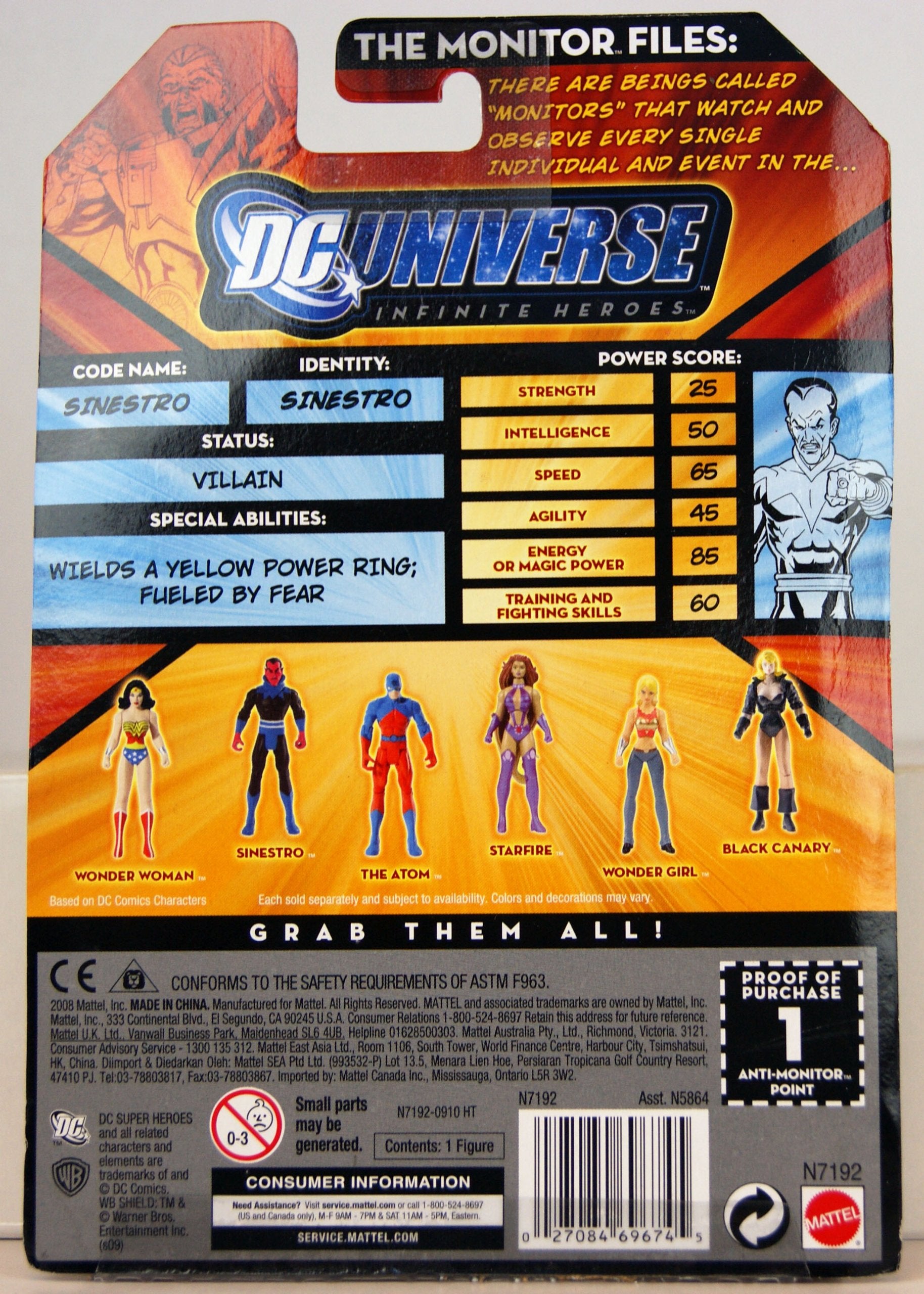 DC Universe Infinite Heroes Crisis Series 1 Action Figure #28 Sinestro