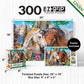 MasterPieces - 300 Piece Jigsaw Puzzle, Large EZ Grip Shapes, Mountain Meadow Farm, Fun for Adults, Seniors, Family, Kids, Matte Finish, 18" x24