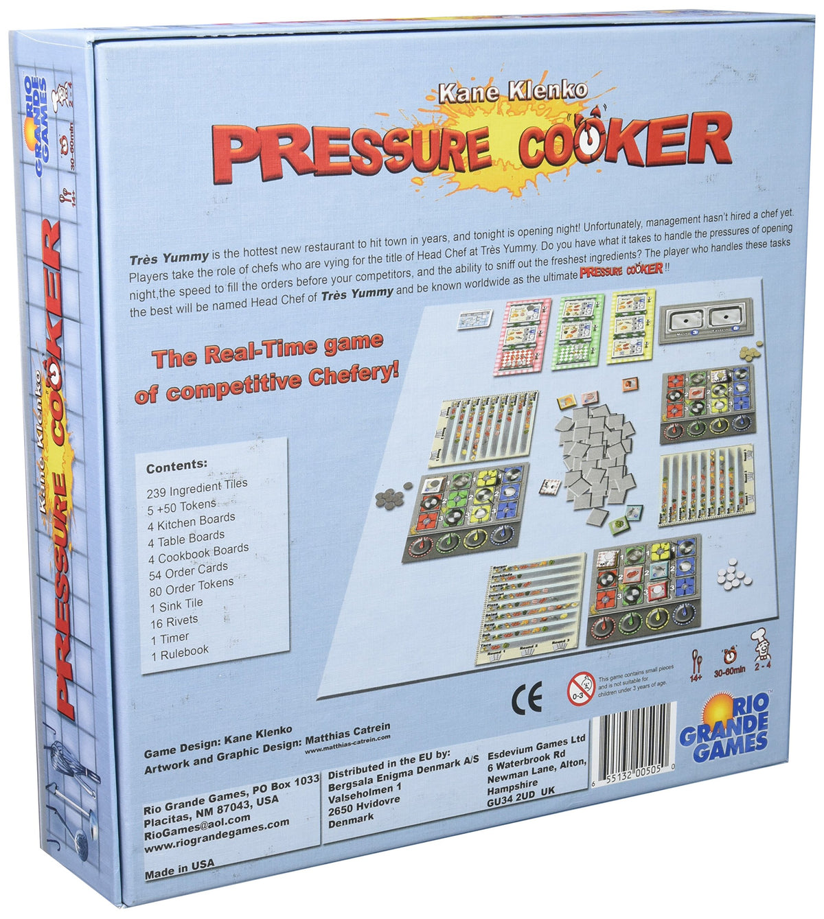 Rio Grande Games Pressure Cooker Board Game