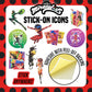 Miraculous 50-Piece Birthday Party Supplies - All-In-One Zag Heroez Themed