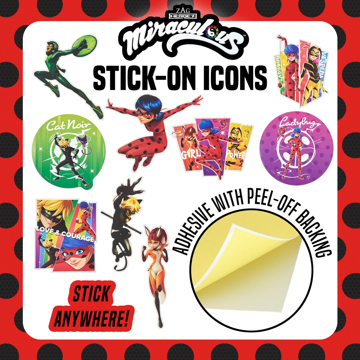 Miraculous 50-Piece Birthday Party Supplies - All-In-One Zag Heroez Themed