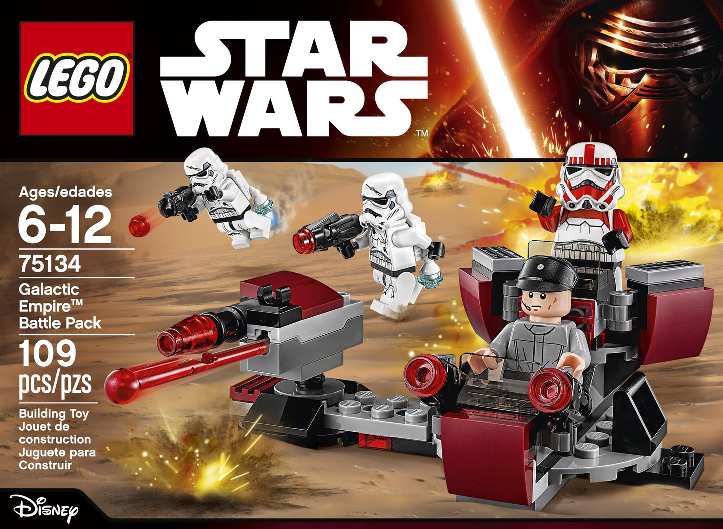 LEGO Star Wars 75134 Galactic Empire Battle Pack (109 Piece)