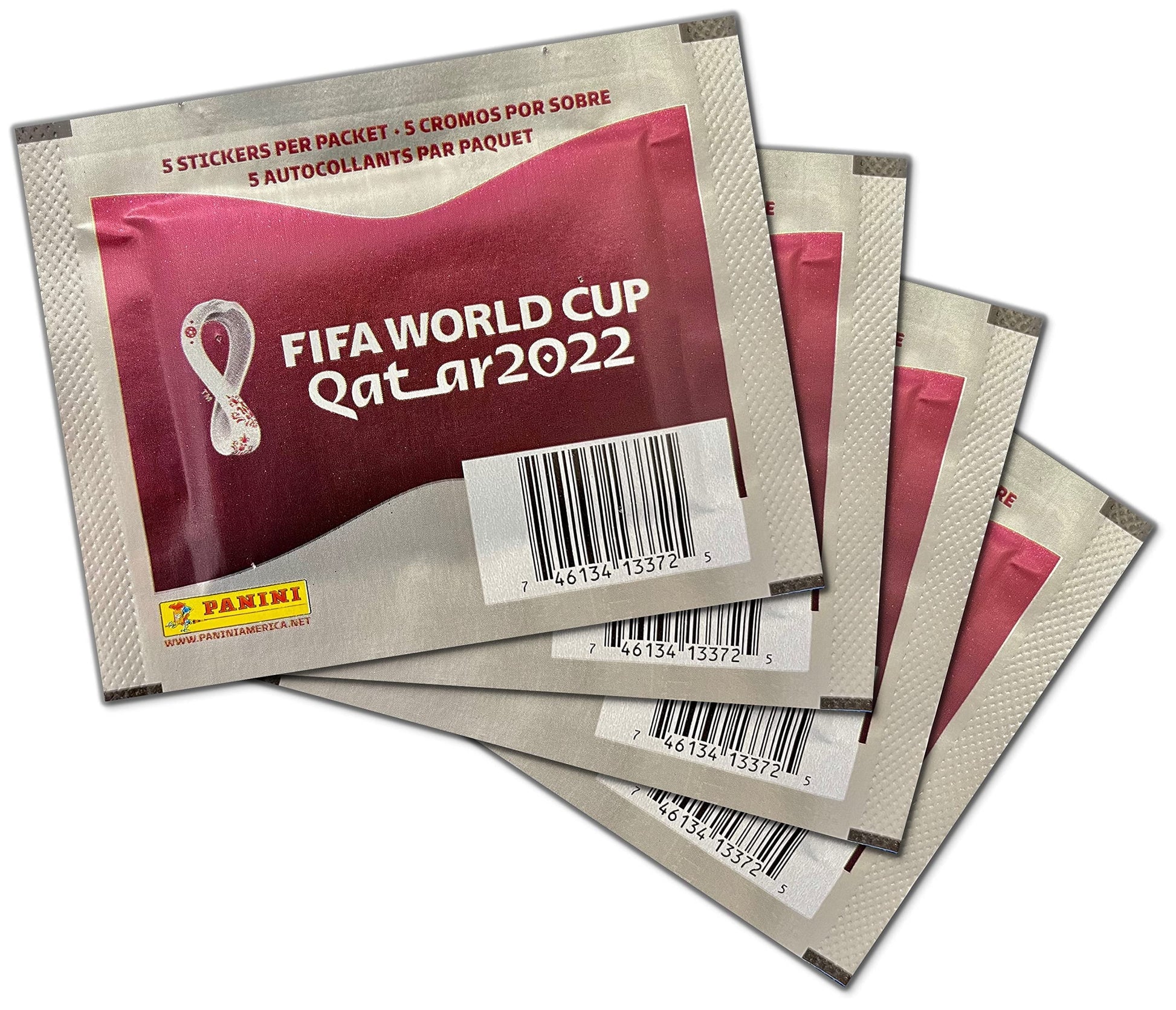 PANINI FIFA WORLD CUP QATAR 2022 STICKER BOX (50 packs x 5 stickers)