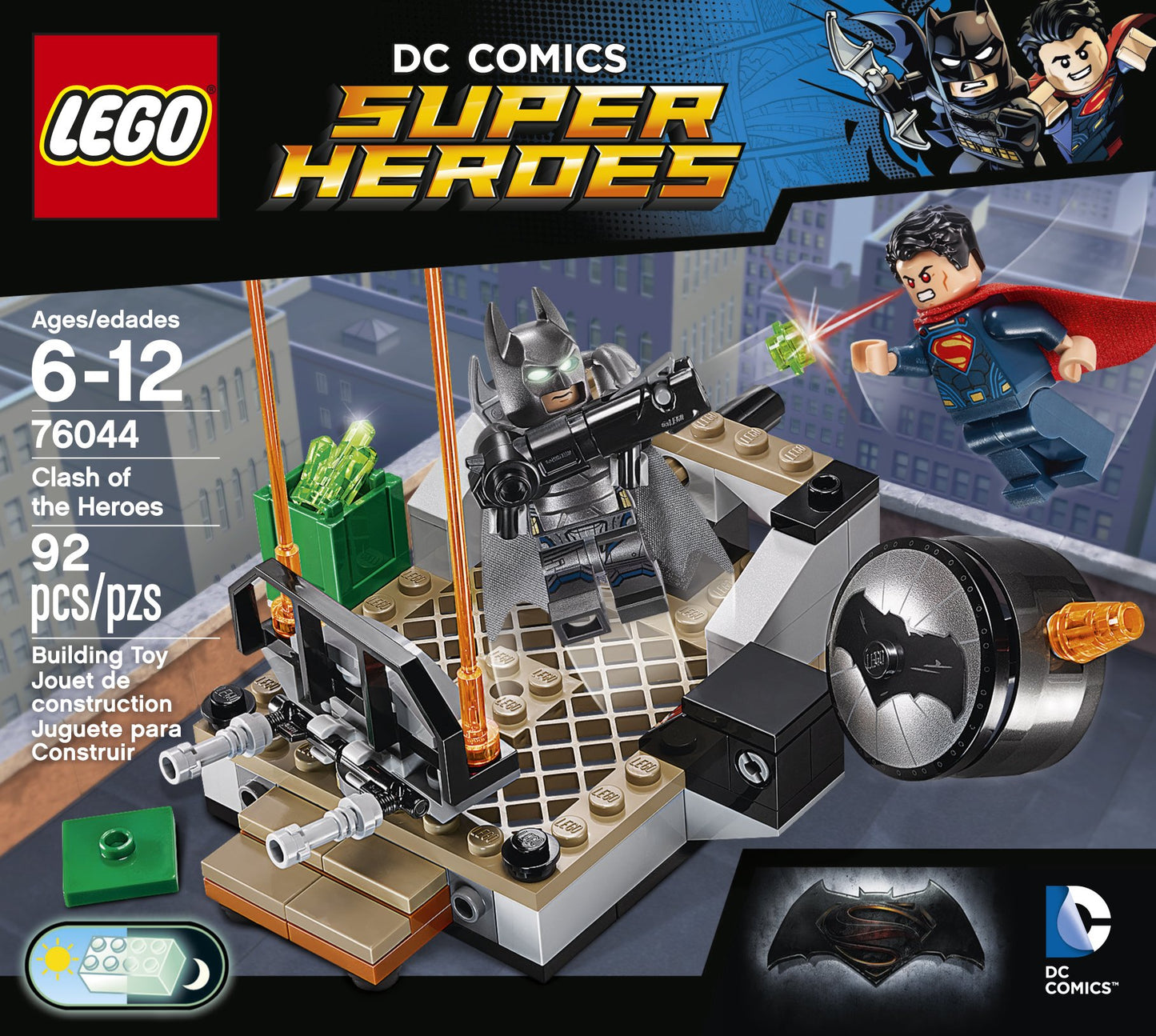 LEGO Super Heroes Clash of The Heroes Building Kit (92 Piece)