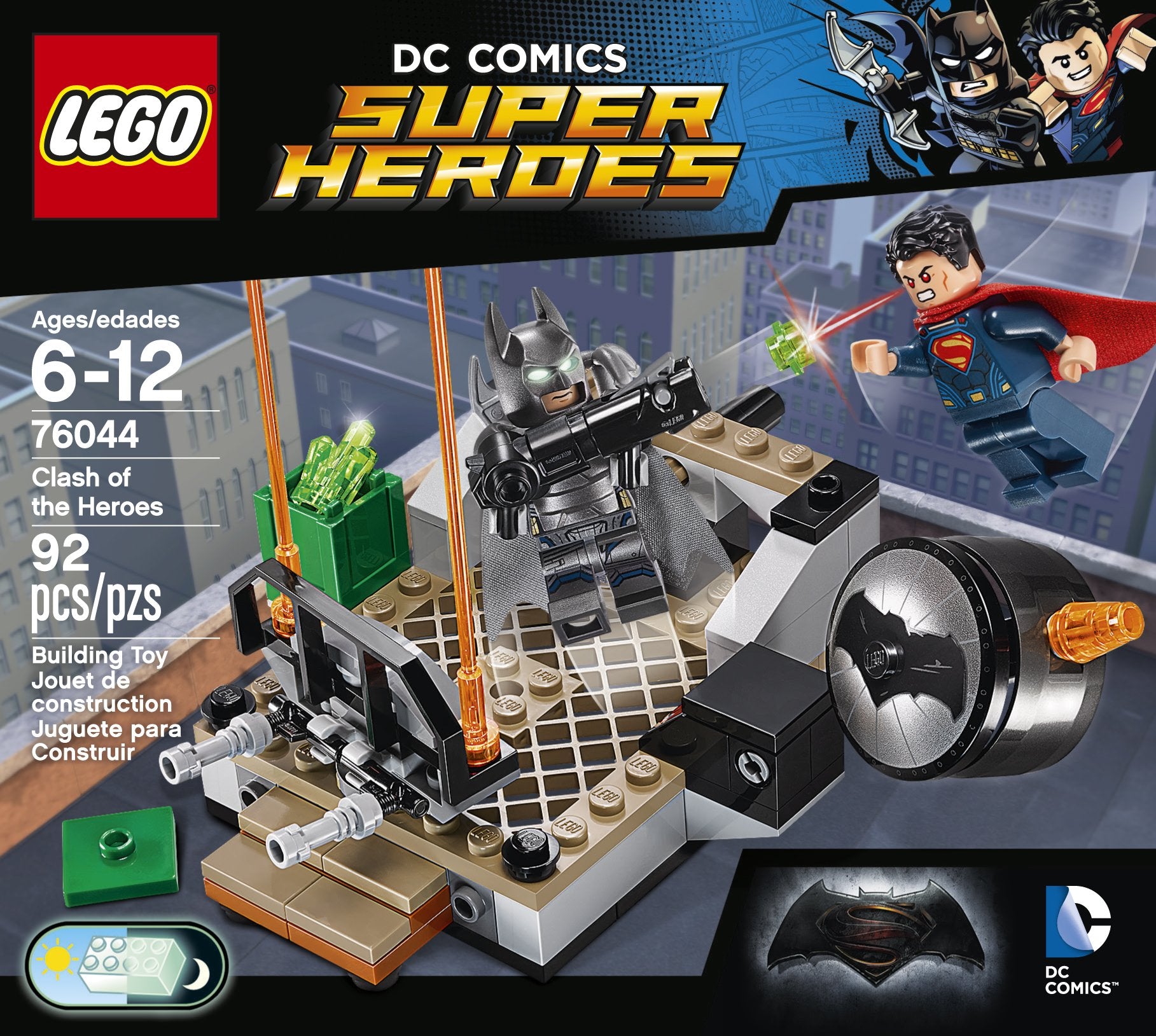 LEGO Super Heroes Clash of The Heroes Building Kit (92 Piece)