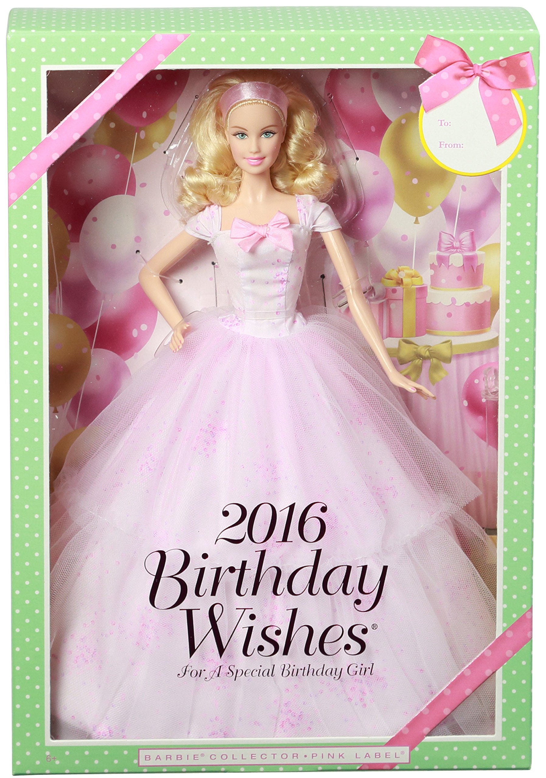 Barbie Birthday Wishes 2016 Doll