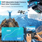 Flymevac Drone with Camera, Dual 720HD, Drone for Kids with Cool Lights, Gestures Control, Vertical Shooting, Waypoint Flight, Gravity Control, 3D