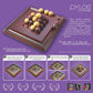 Pylos | Wooden Abstract Strategy Board Game for Kids and Adults | Compete to Stack The Final Ball on The 3D Puzzle Pyramid | Award-Winning Family Game