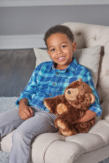 Wild Republic Brown Bear Plush, Stuffed Animal, Plush Toy, Gifts for Kids, Cuddlekins 12 Inches