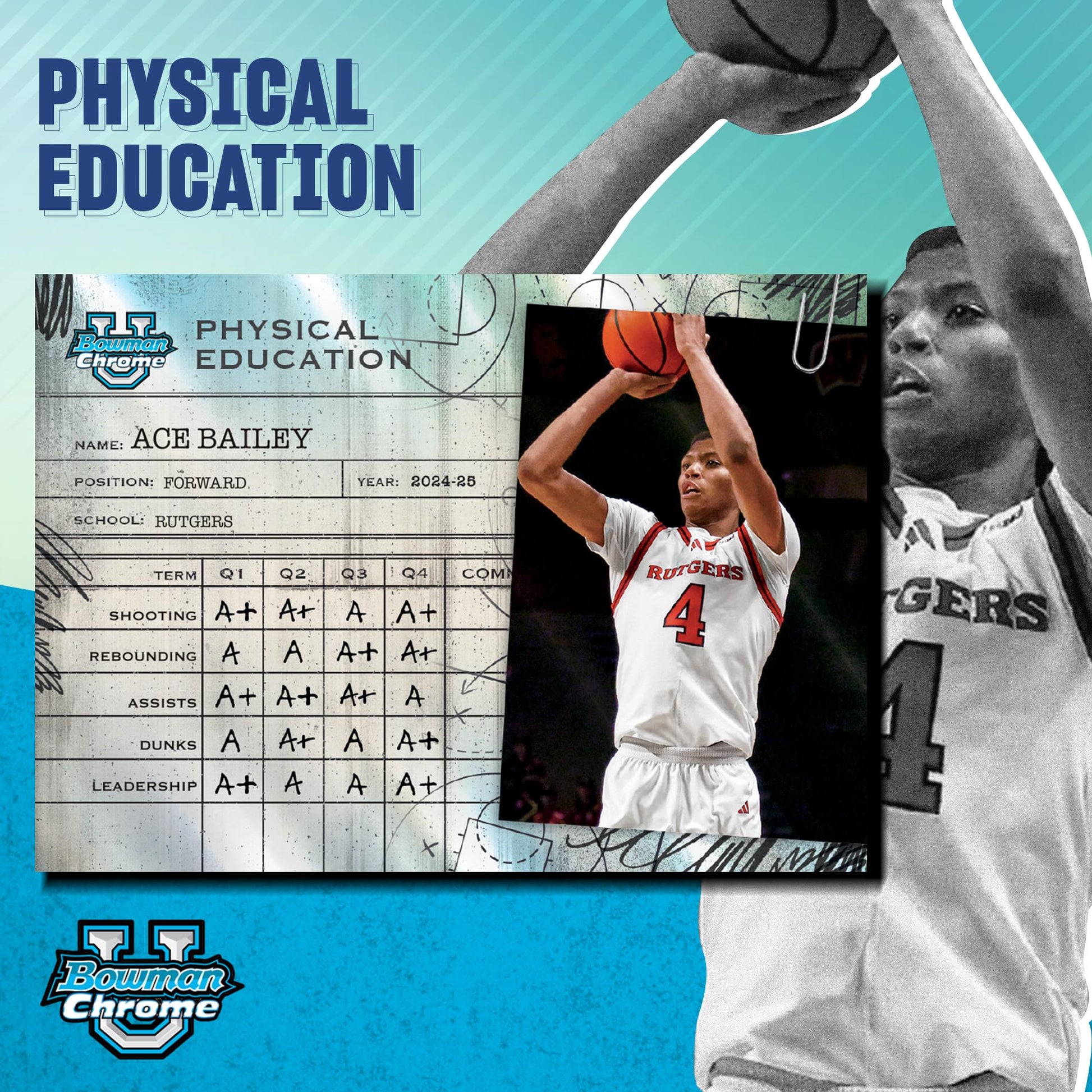 2024/25 Bowman University Chrome Basketball Factory Sealed Value Box - College Team Sets