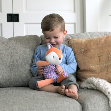 Ingenuity Premium Soft Plush Stuffed Animal Toy - Kitt The Fox, Ages Newborn and up