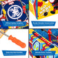 Marvel Spidey & Friends Foosball Table for Kids - Tabletop Soccer Game with Rod Handles, Ball & Players - Wooden Mini Game Table - Kids 4+