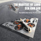 Virellia 3-in-1 RC Drone for Land Sea Air, H20 Remote Control Bomber RC Airplane with Cool Lights, 360° Flip, 3 Driving Mode and Collision Protection