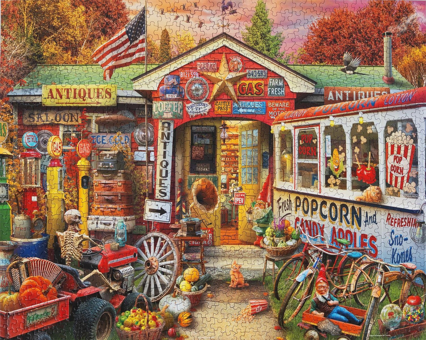 Springbok Rural Antique Shop 1000 Piece Jigsaw Puzzle for Adults