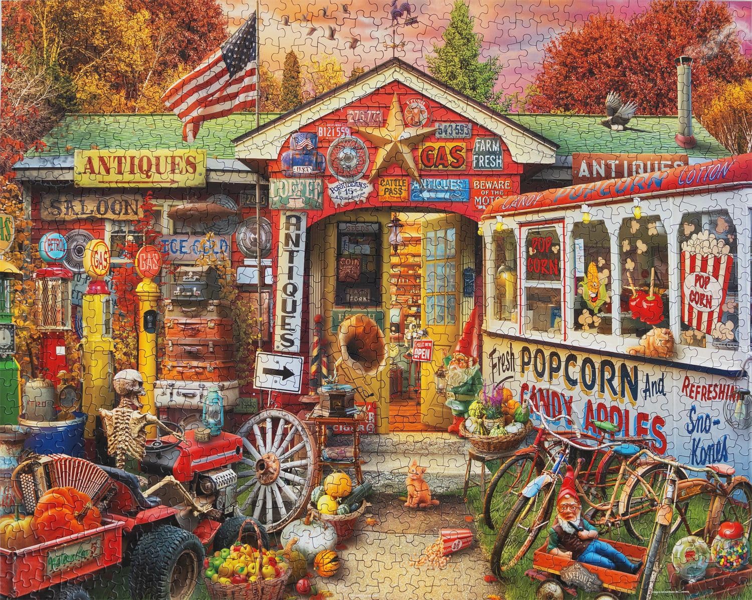 Springbok Rural Antique Shop 1000 Piece Jigsaw Puzzle for Adults