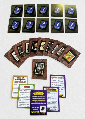 Plankton Games Son of Doctor Esker's Notebook, a Puzzle Card Game in The Style of Escape Rooms