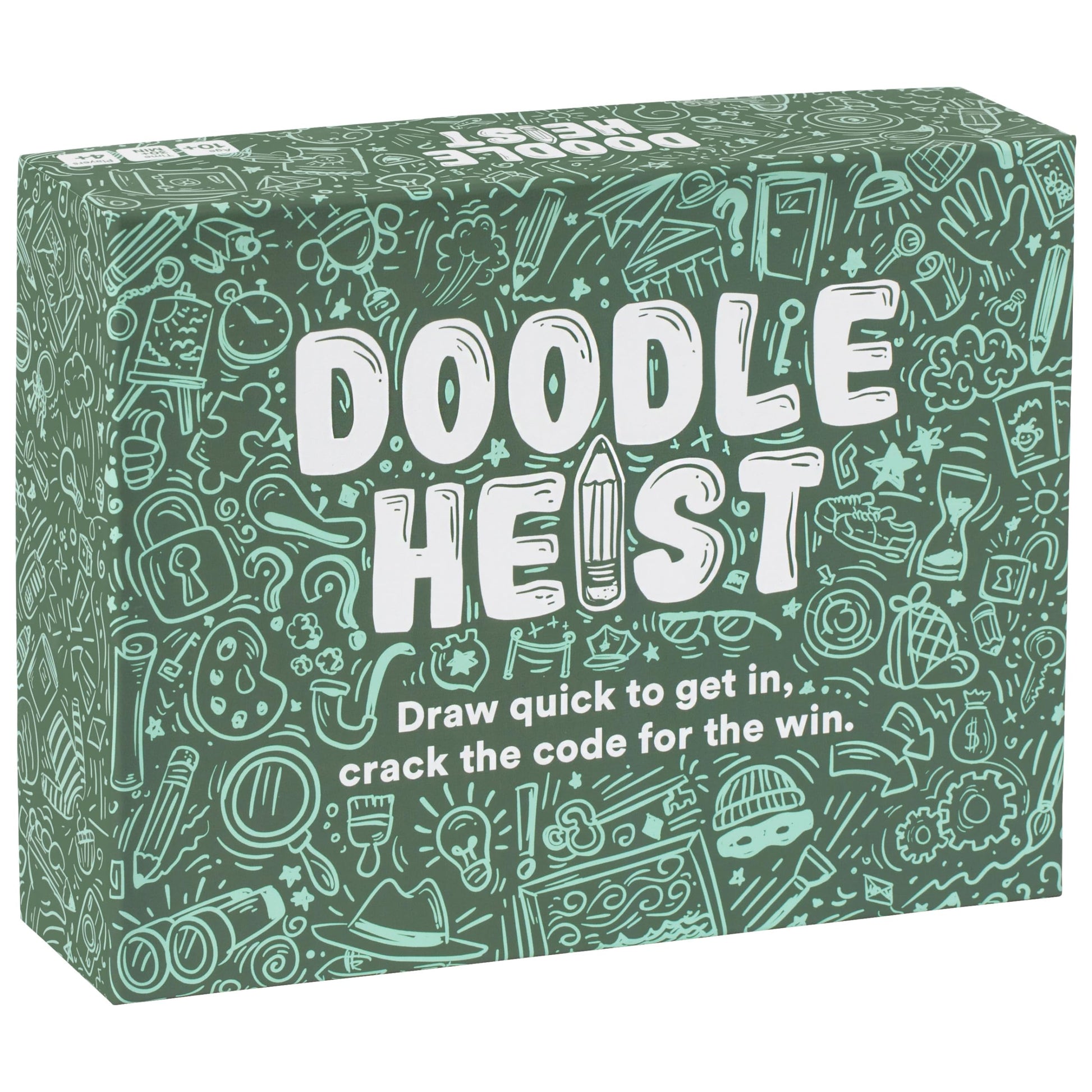 DOODLE HEIST - The Quick Drawing and Deduction Family Party Game for Kids, Teens, College Students, Adults & Families - Perfect for Fun Parties