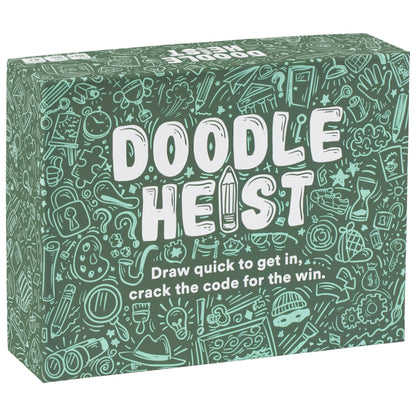 DOODLE HEIST - The Quick Drawing and Deduction Family Party Game for Kids, Teens, College Students, Adults & Families - Perfect for Fun Parties