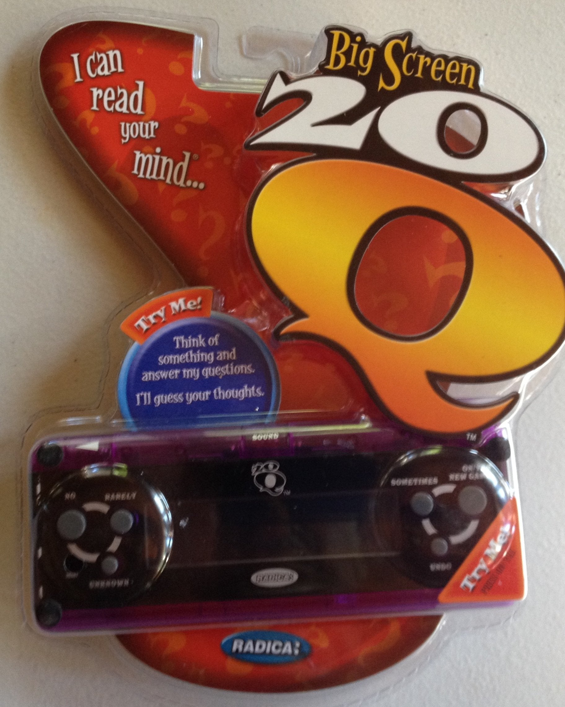 Mattel Radica Big Screen 20Q