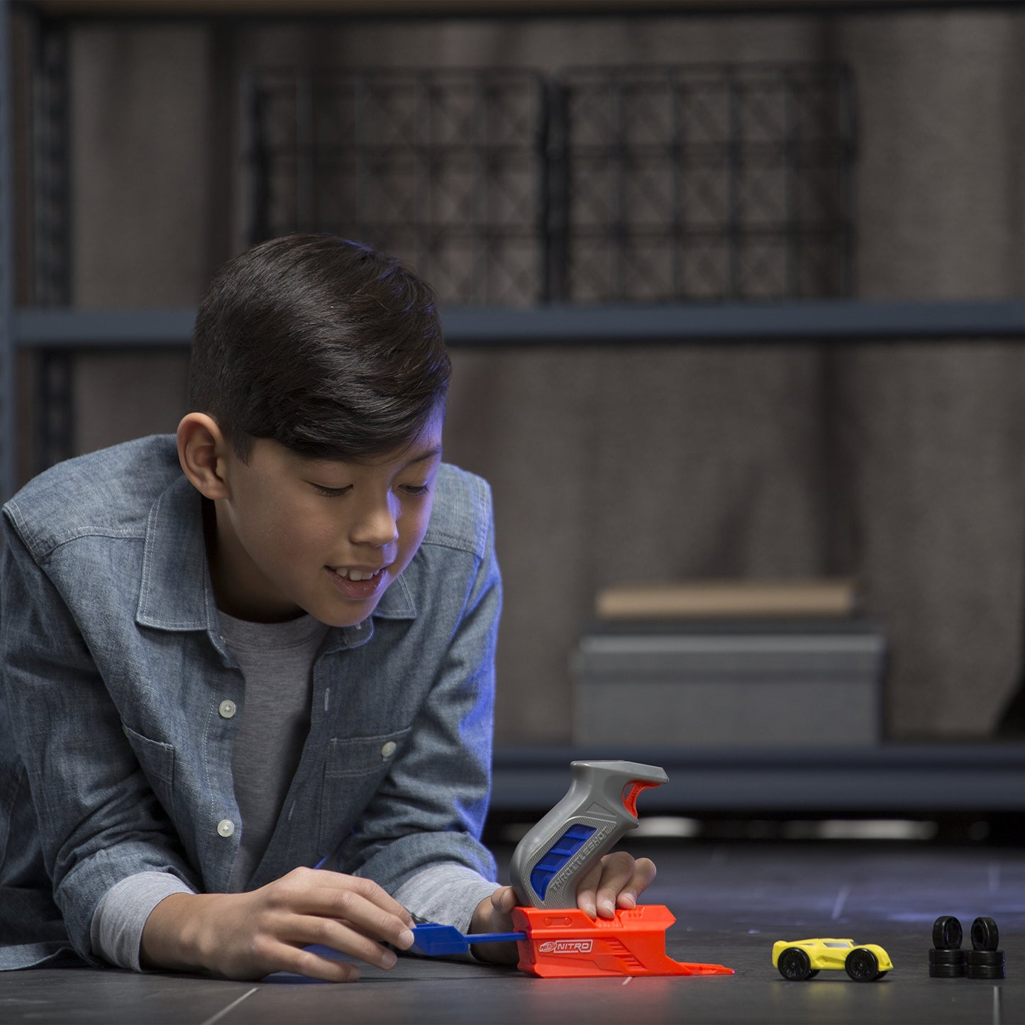 Nerf Nitro ThrottleShot Blitz, Gray