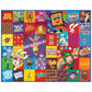 White Mountain 1000 Piece Jigsaw Puzzle Fun Collage Food, Favorite Cereal