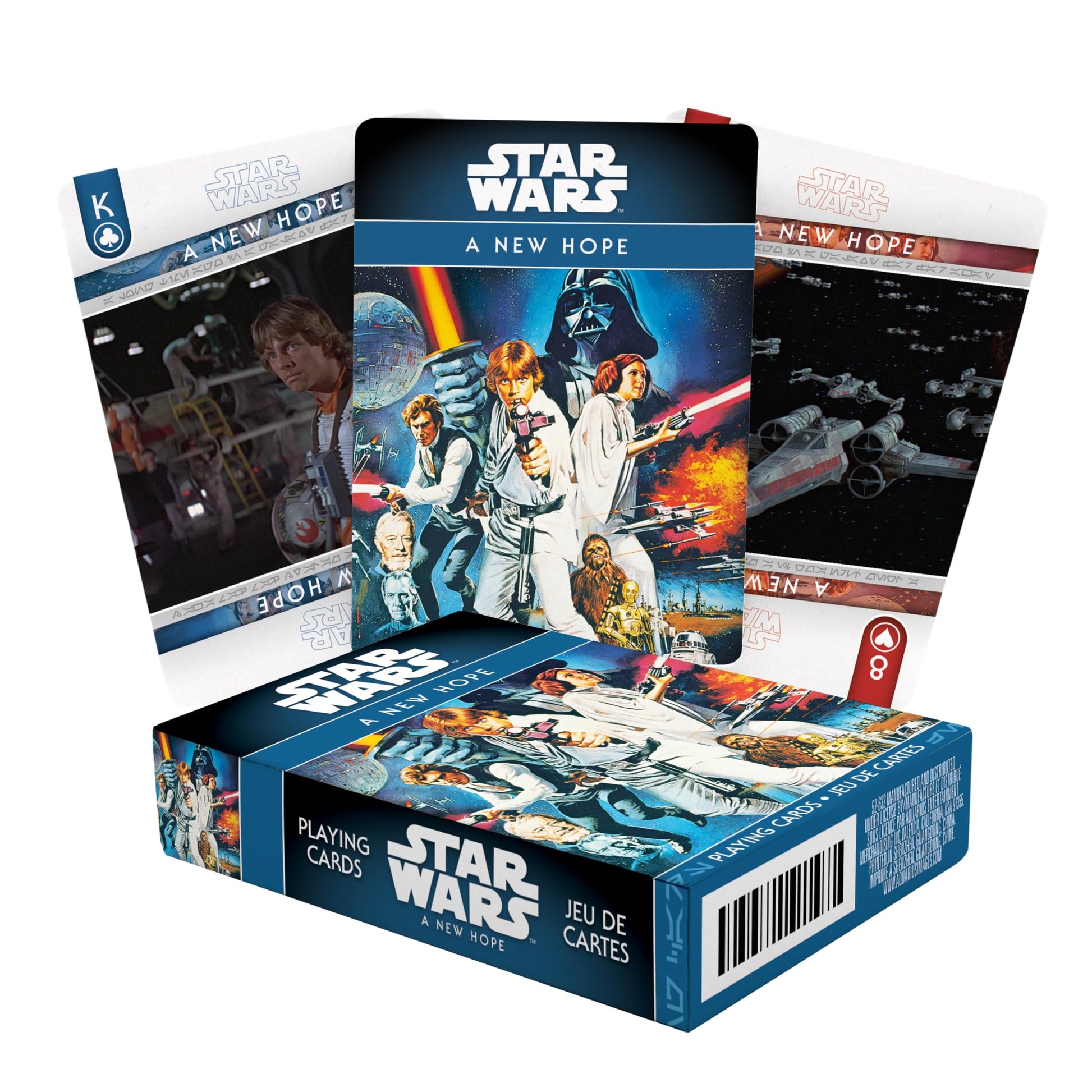 AQUARIUS Star Wars Playing Cards - Episode 4 - A New Hope Deck of Cards for Your Favorite Card Game
