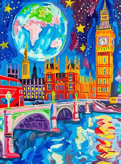 Cross & Glory | Jigsaw Puzzles for Adults | Starry Night in London