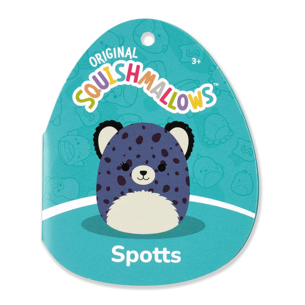 Squishmallows Original 12in Spotts The Navy Blue Cheetah - Official Jazwares Plush (Medium-Sized)
