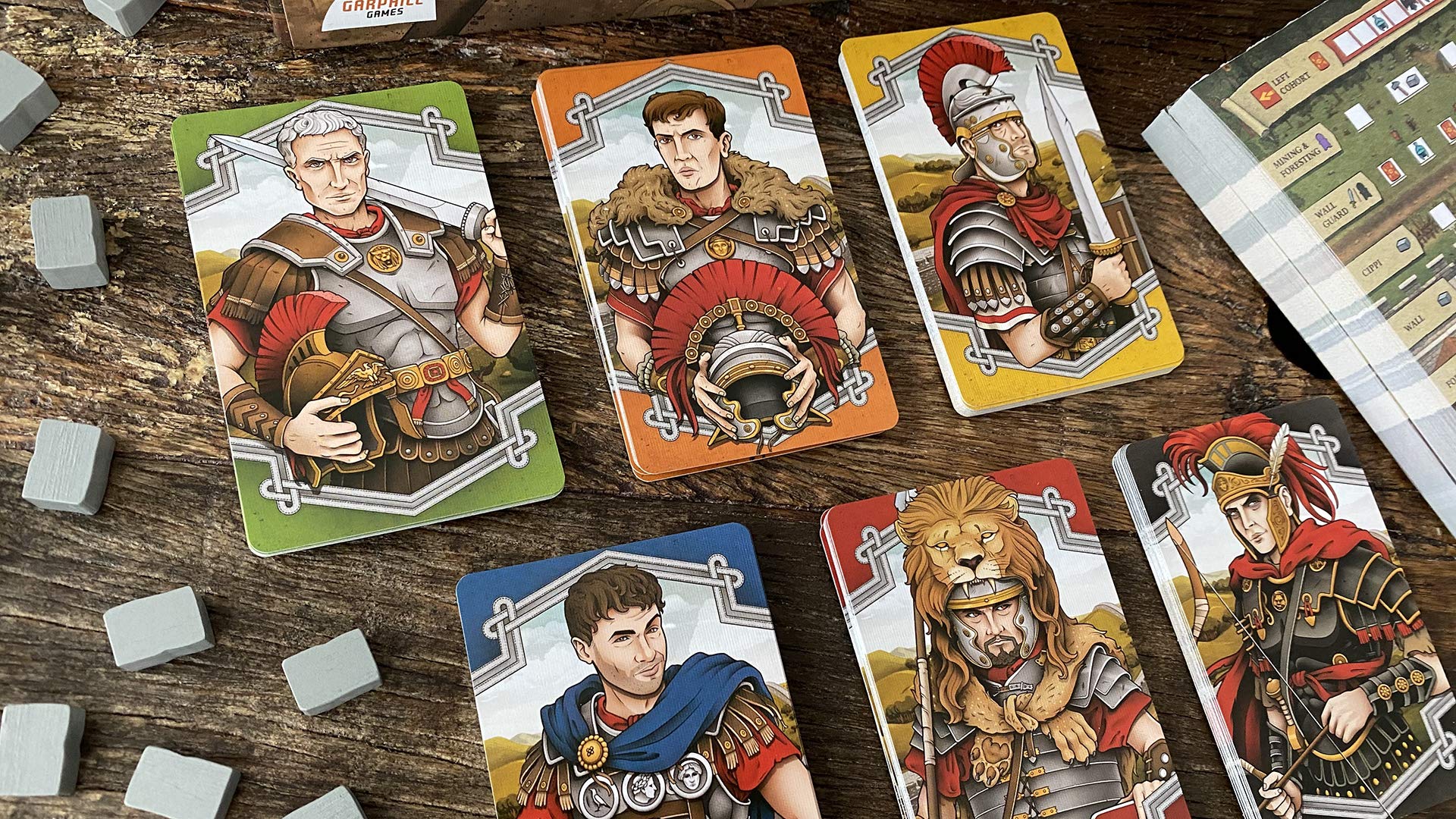 Renegade Game Studios: Hadrian's Wall, Strategy Board Game, 60 Minute Play Time, 1 to 6 Players, For Ages 12 and up
