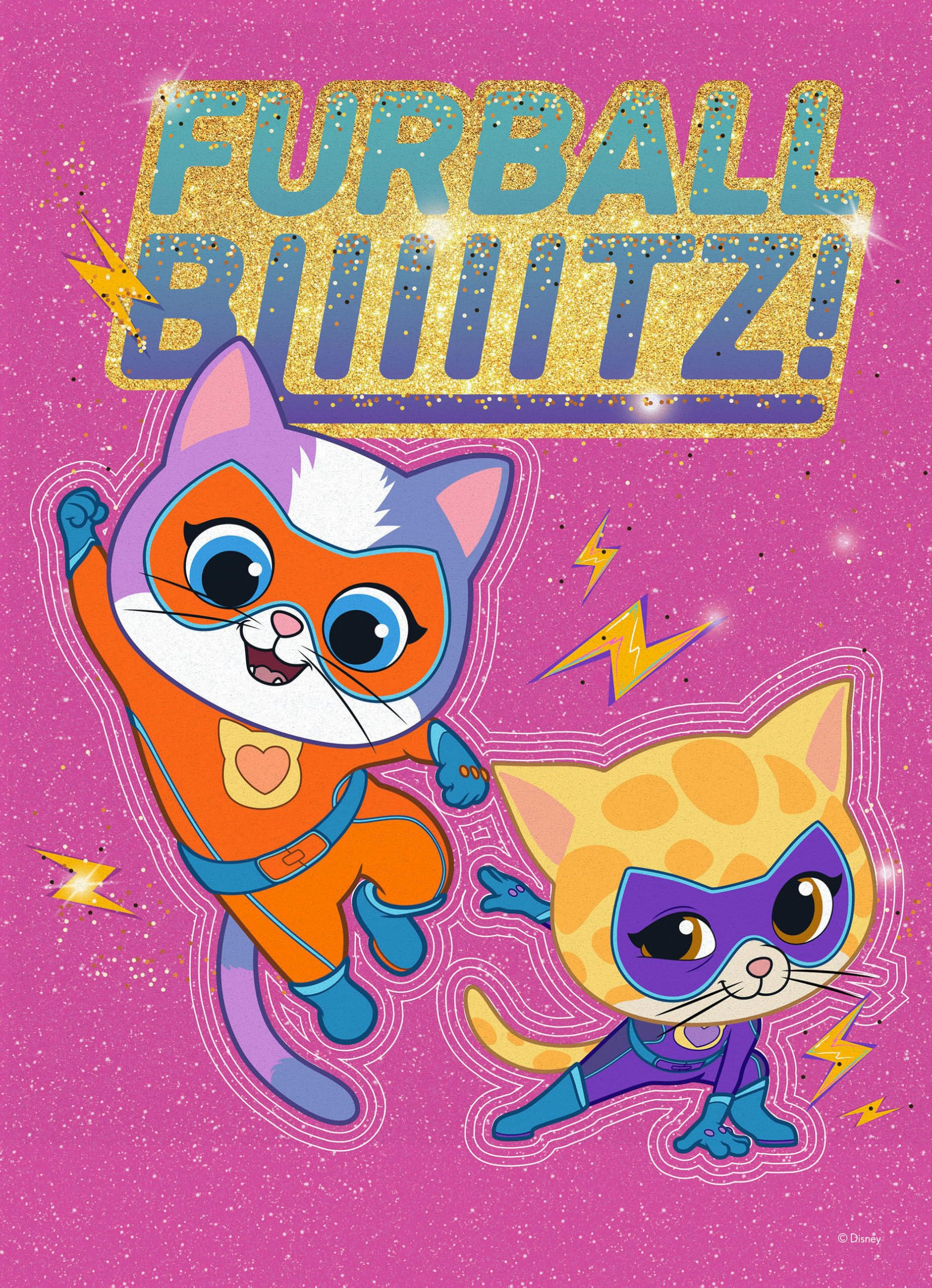 Disney Super Kitties 4 Pack Multipack Jigsaw Puzzlesor Kids Ages 3-6+