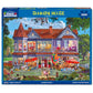 White Mountain 1000 Piece Jigsaw Puzzle Cozy Family Vacation, Summer House