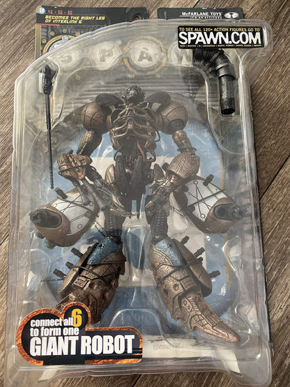 Spawn Series 18 Interlink 6 Right Leg RL3 of Giant Robot