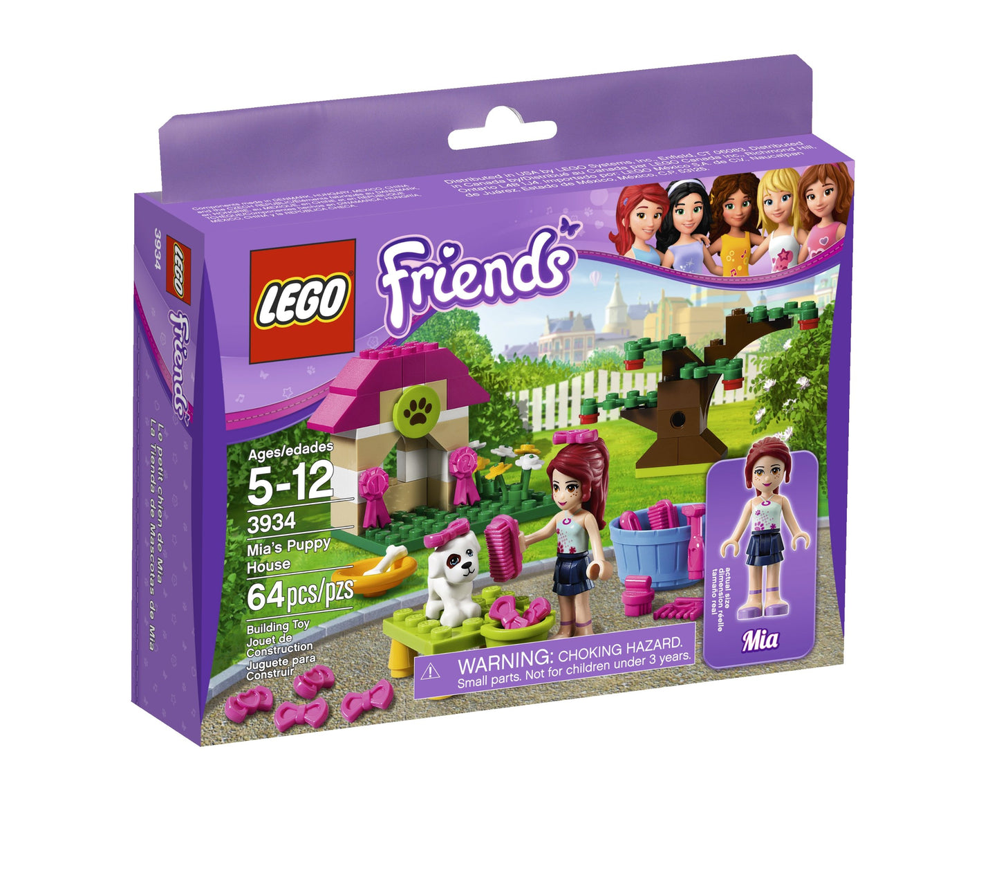 LEGO Friends Mia’s Puppy House 3934