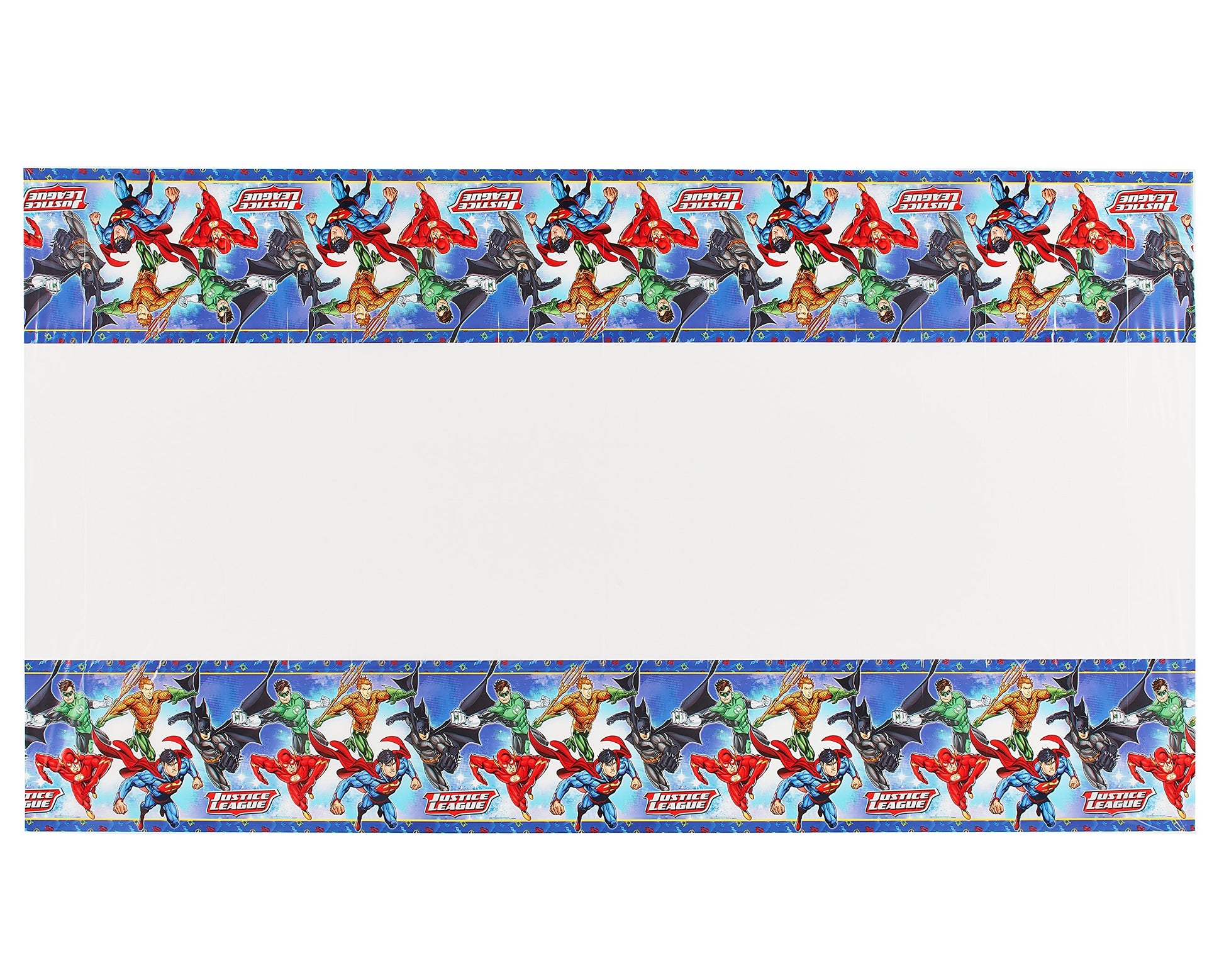 American Greetings Justice League Party Supplies, Plastic Table Cover (1-Count)