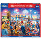 White Mountain 1000 Piece Jigsaw Puzzle Patriotic 4th, Independence Day