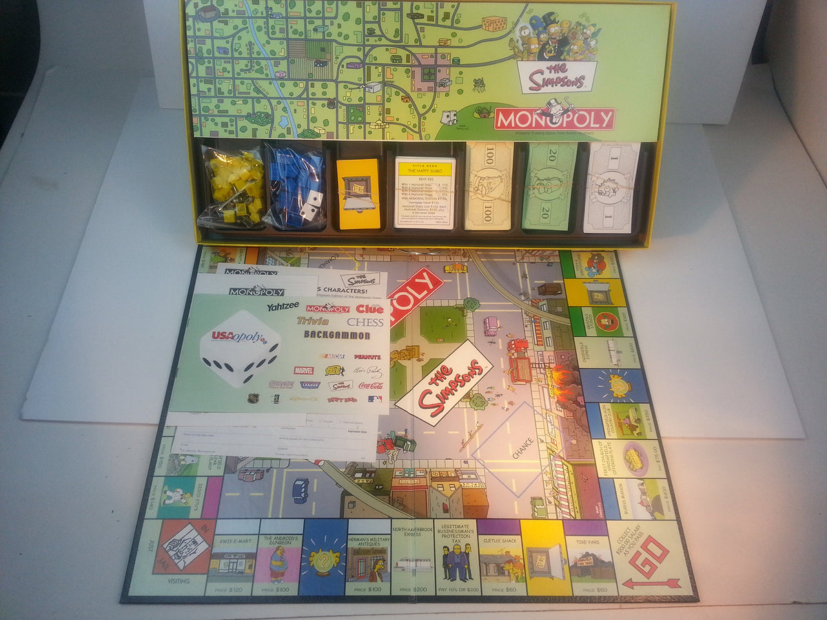 Monopoly The Simpsons Edition