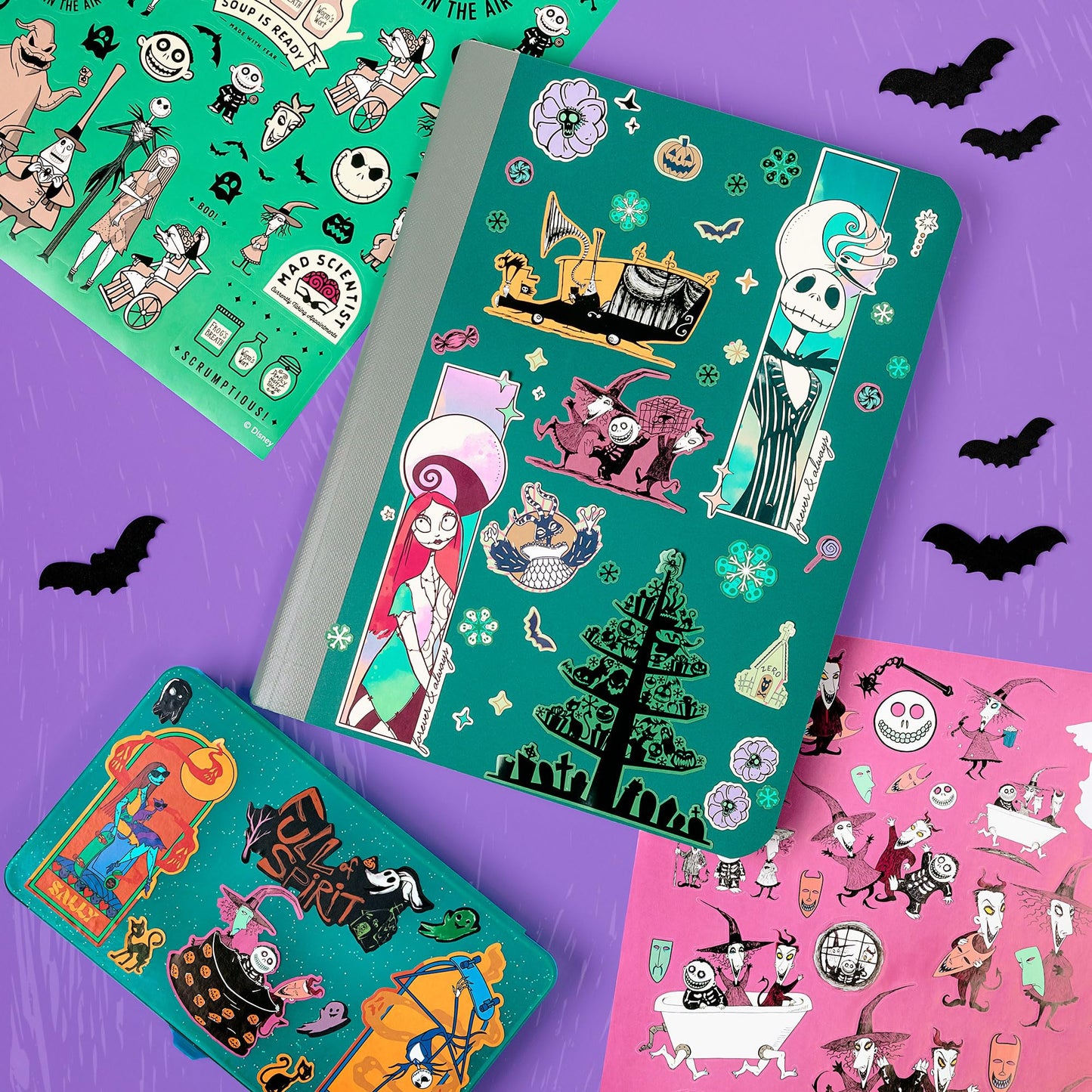 Fashion Angels The Nightmare Before Christmas 2000+ Jumbo Sticker Book