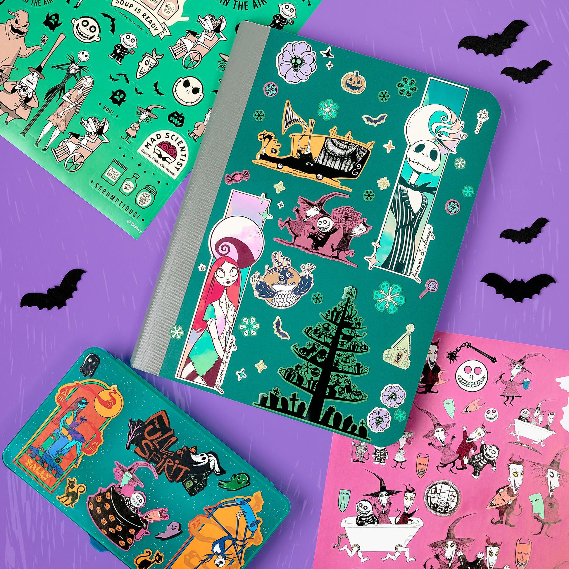 Fashion Angels The Nightmare Before Christmas 2000+ Jumbo Sticker Book